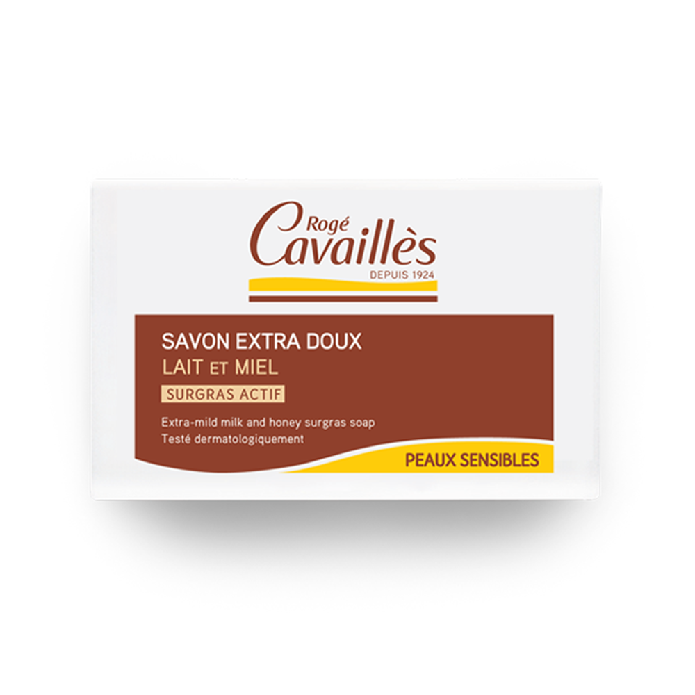 Rogé cavaillès Savon Surgras Extra Doux Lait et Miel 150g nova parapharmacie prix maroc casablanca