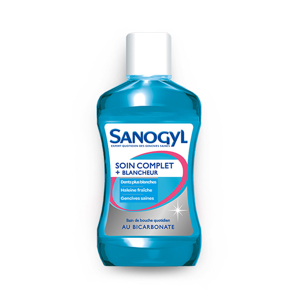 Sanogyl Bain De Bouche Soin Complet+ Blancheur 500ml nova parapharmacie prix maroc casablanca