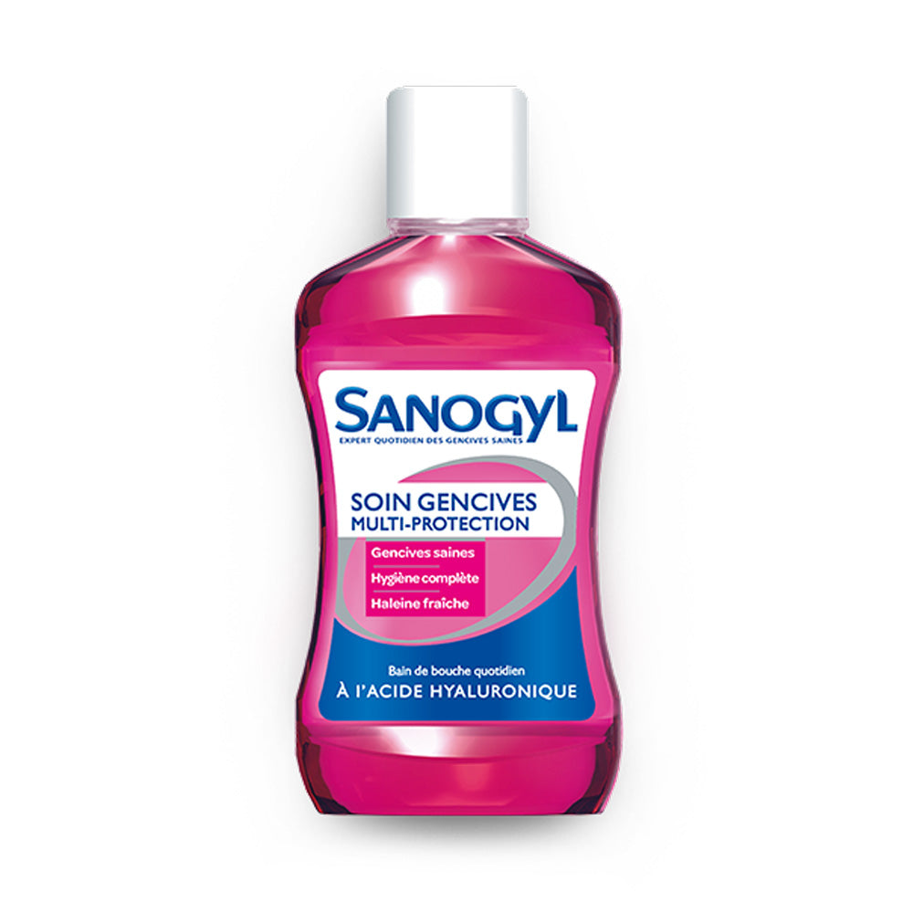 Sanogyl Bain De Bouche Soin Gencives Multi-Protection 500ml nova parapharmacie prix maroc casablanca