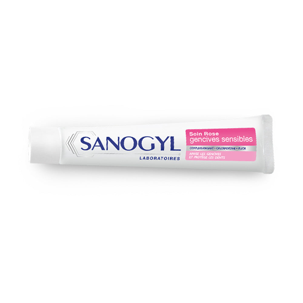 Sanogyl Dentifrice Rose Soin Gencives Sensibles 75ml nova parapharmacie prix maroc casablanca