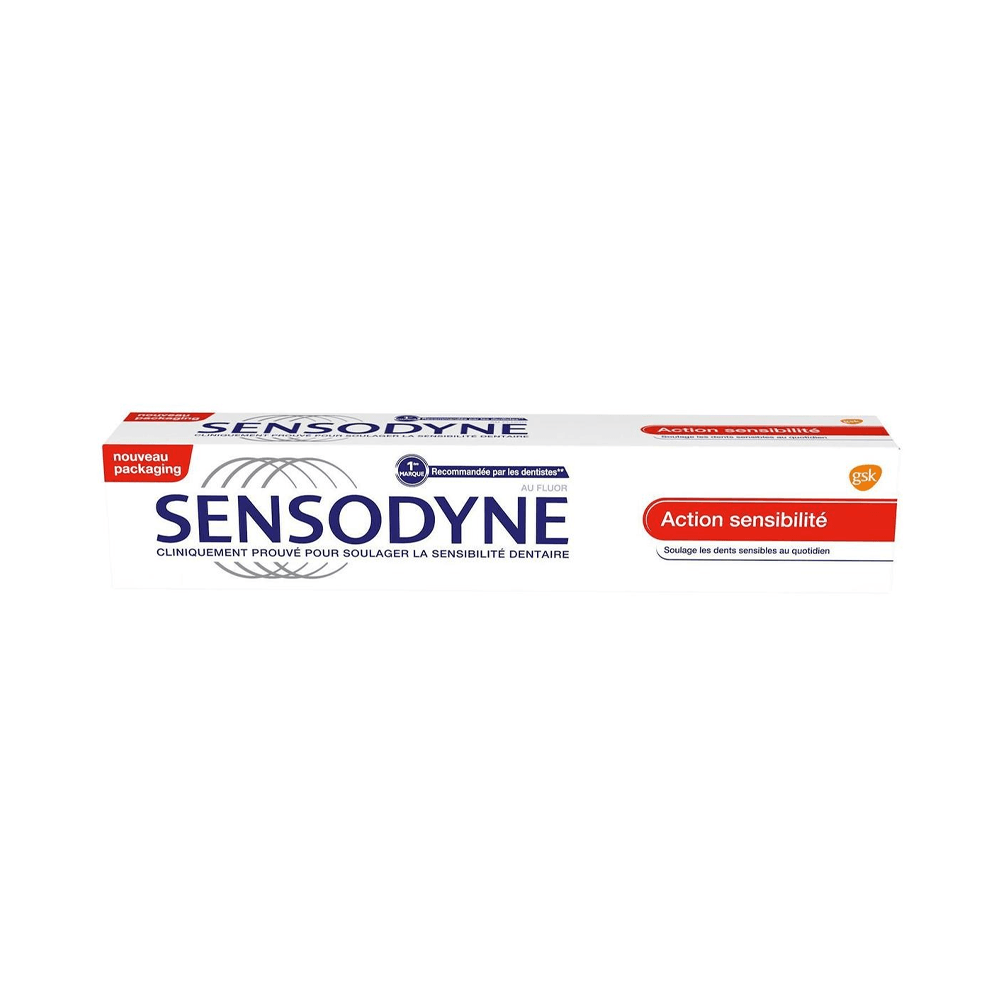 Sensodyne Dentifrice Action Sensibilité 75ml