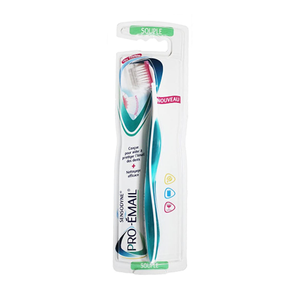 Sensodyne Pro-Émail Brosse A Dents Souple nova parapharmacie prix maroc casablanca