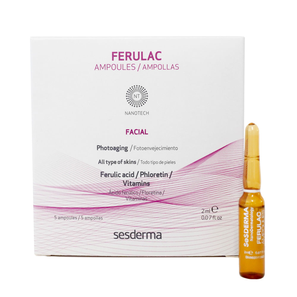 Sesderma Ferulac Ampoules 5*2ml nova parapharmacie prix maroc casablanca