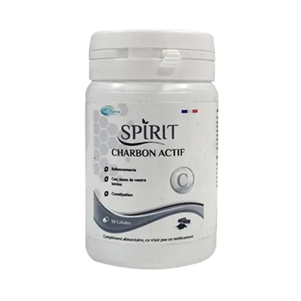 Spirit Charbon Actif 30 Gélules nova parapharmacie prix maroc casablanca