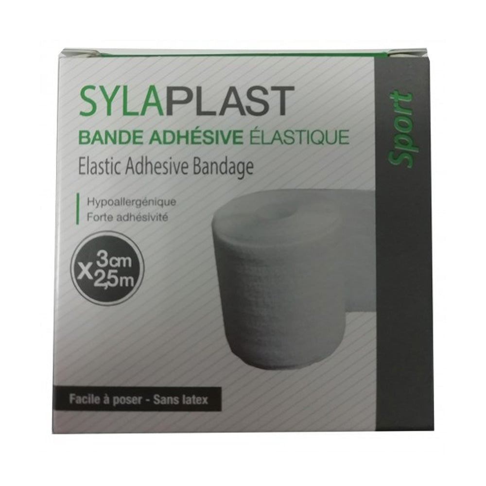 Sylaplast Bande Adhésive Élastique 3cm x 2.5m - Nova Para