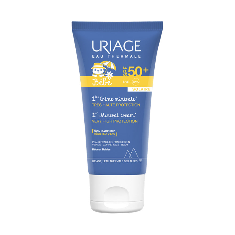 Uriage BÉBÉ 1ère Crème Minérale SPF50+ | Global para