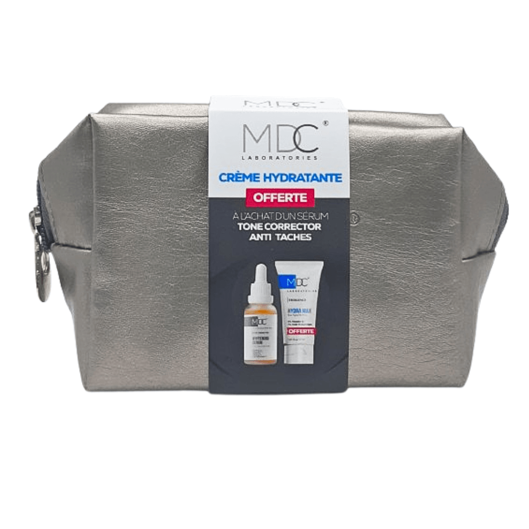 MDC Tone Corrector Whitening Serum+ Exellence Hydra Max + Trousse