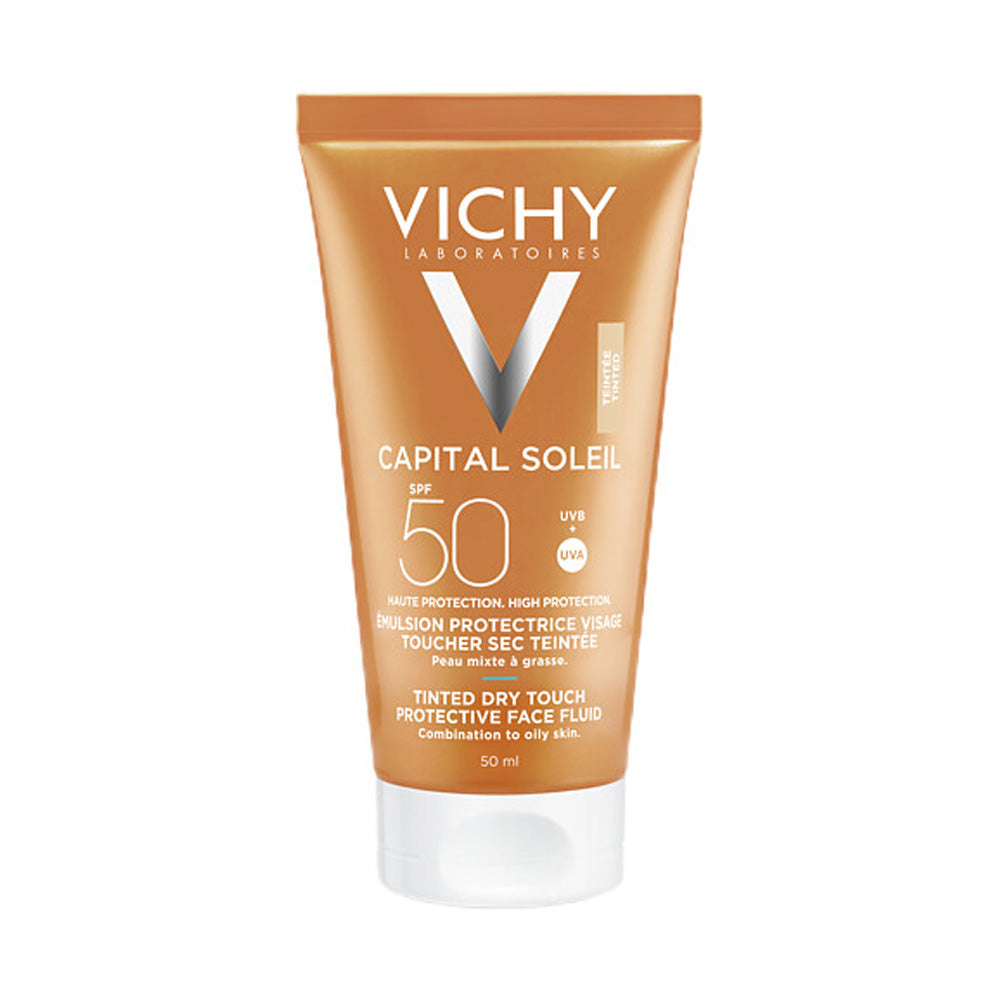 Vichy Capital Soleil BB Emulsion Toucher Sec Teintée SPF50+ 50ml