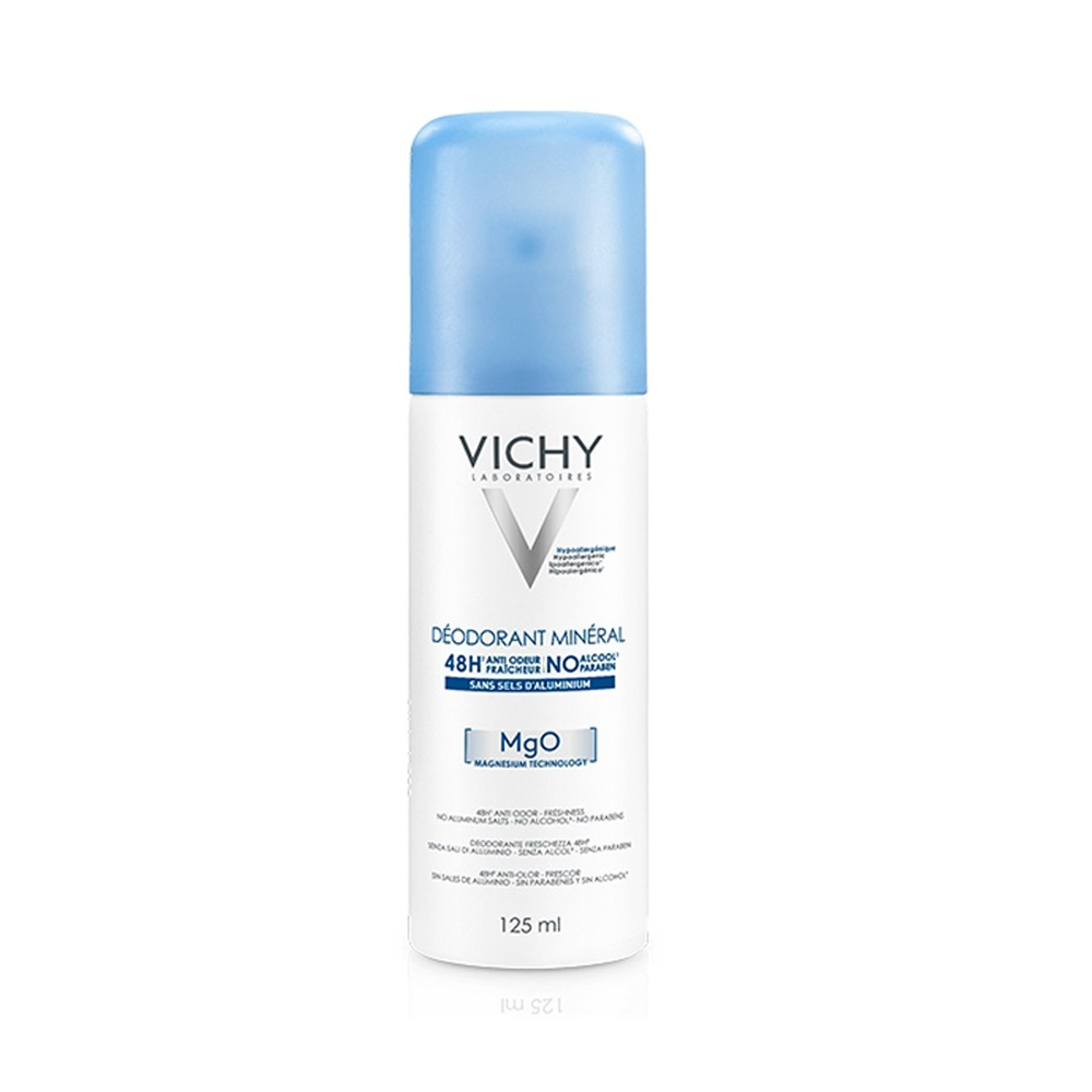 Vichy Déodorant Minéral 48H Aerosol 125ml nova parapharmacie prix maroc casablanca