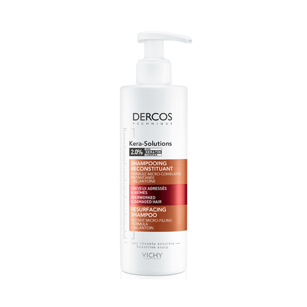 Vichy Dercos Kera-solutions Shampooing Reconstituant 250ml nova parapharmacie prix maroc casablanca