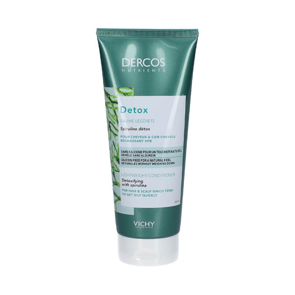 Vichy Dercos Nutrients Après-Shampooing Baume Detox 200ml nova parapharmacie prix maroc casablanca