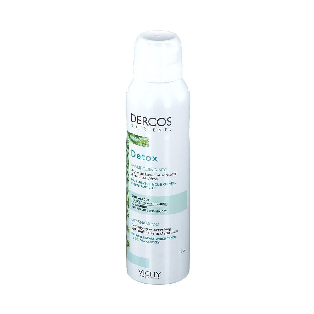 Vichy Dercos Nutrients Shampooing Sec Détox Cheveux 150ml nova parapharmacie prix maroc casablanca