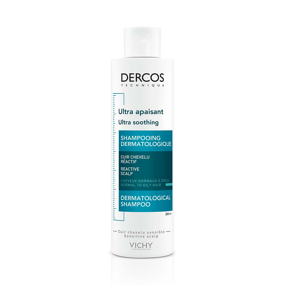 Vichy Dercos Technique Ultra Apaisant Cheveux Normaux À Gras 200ml nova parapharmacie prix maroc casablanca