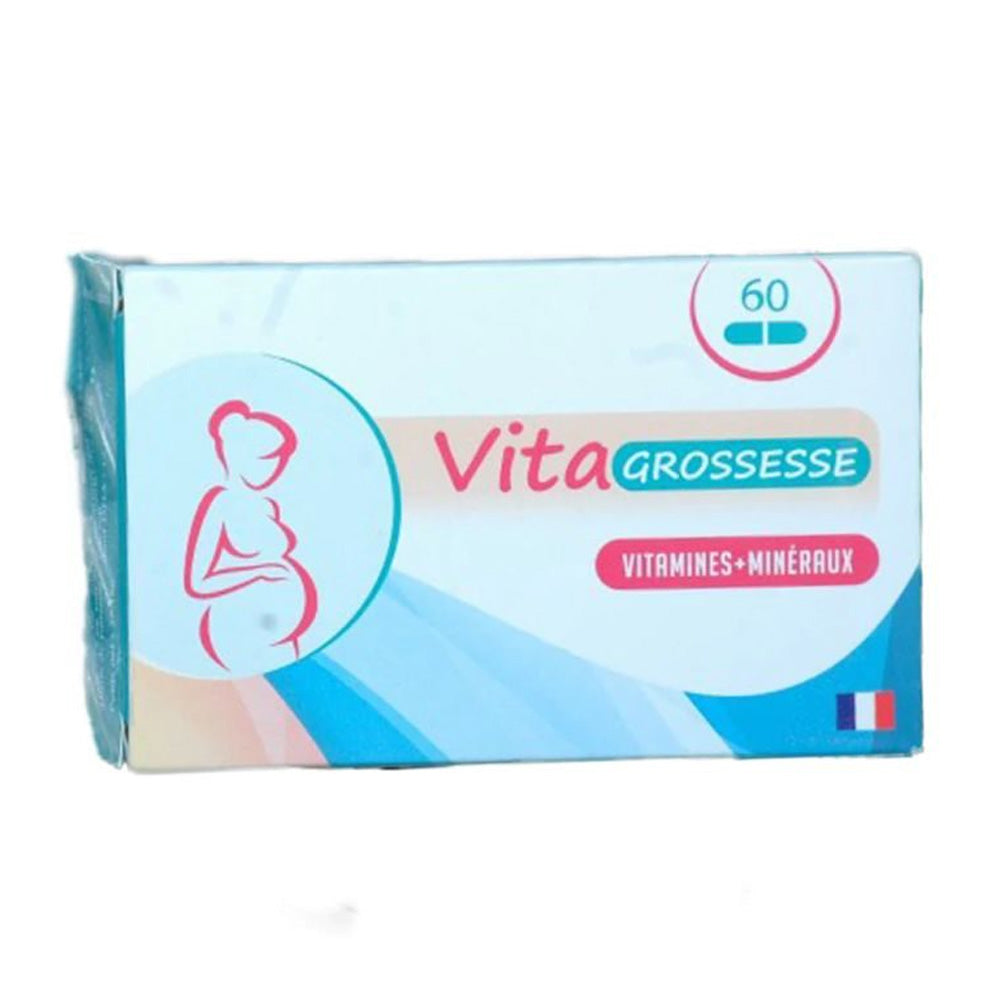 Vita Grossesse Vitamines+Mineraux 60 Gelules