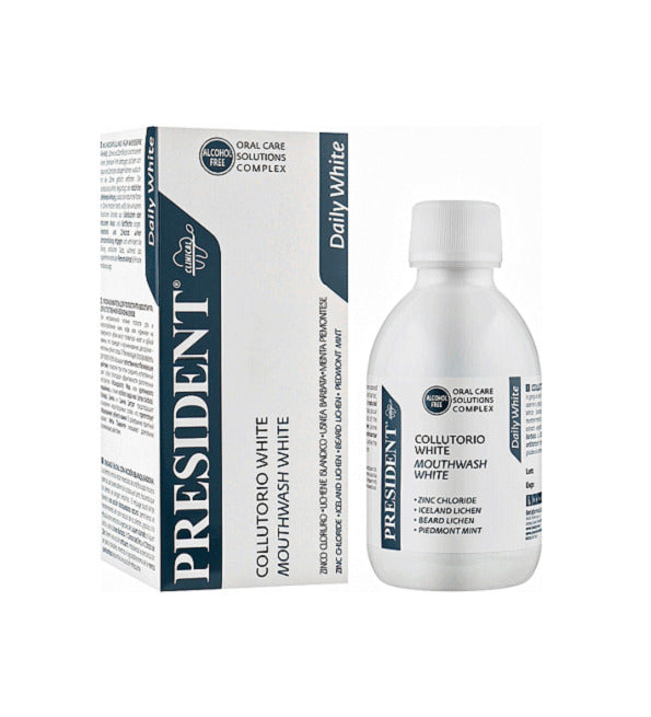 President Bain De Bouche White | Global para