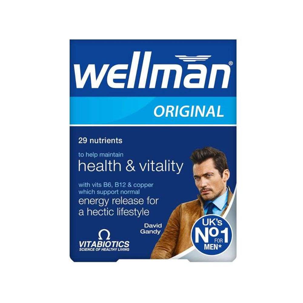 Wellman Original 30 Comprimes - Global Para