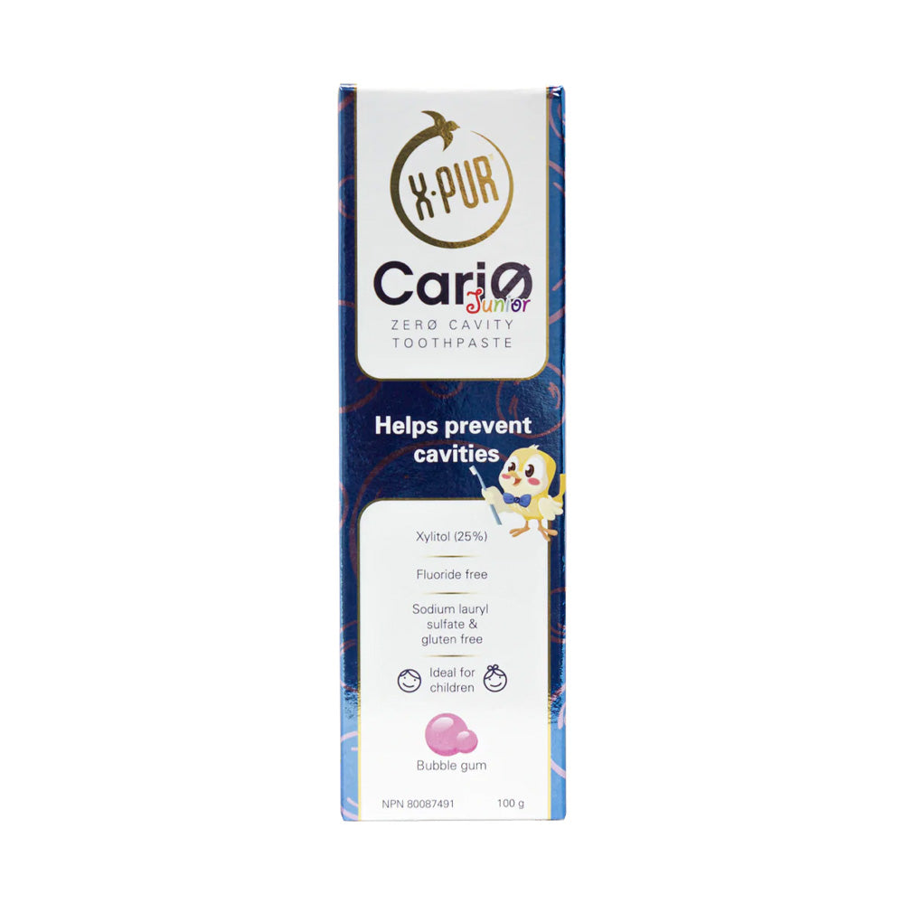 X-Pur Cario Junior Dent zero caries bubble Gum 100g nova parapharmacie prix maroc casablanca