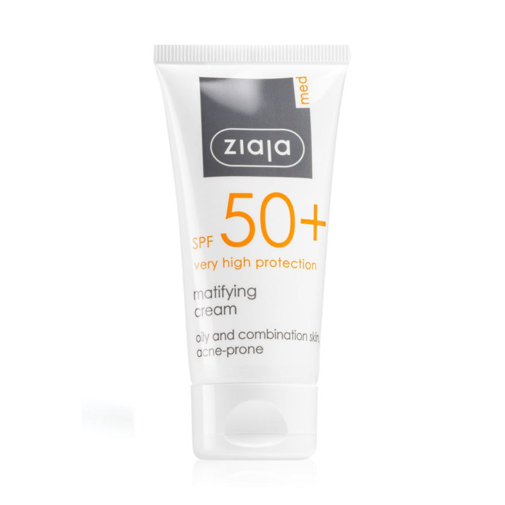 Ziaja Med Ecran Solaire Teinte Natuelle SPF50+ 50ml nova parapharmacie prix maroc casablanca