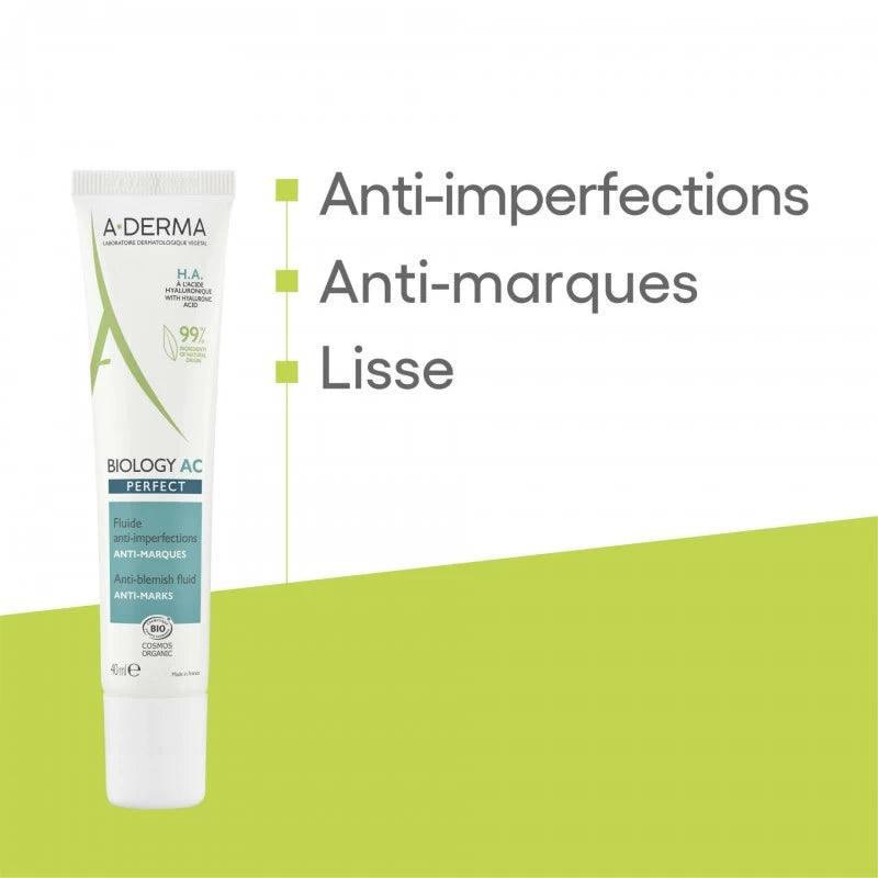 A-Derma Phys-AC Fluide visage anti-imperfections | Global para