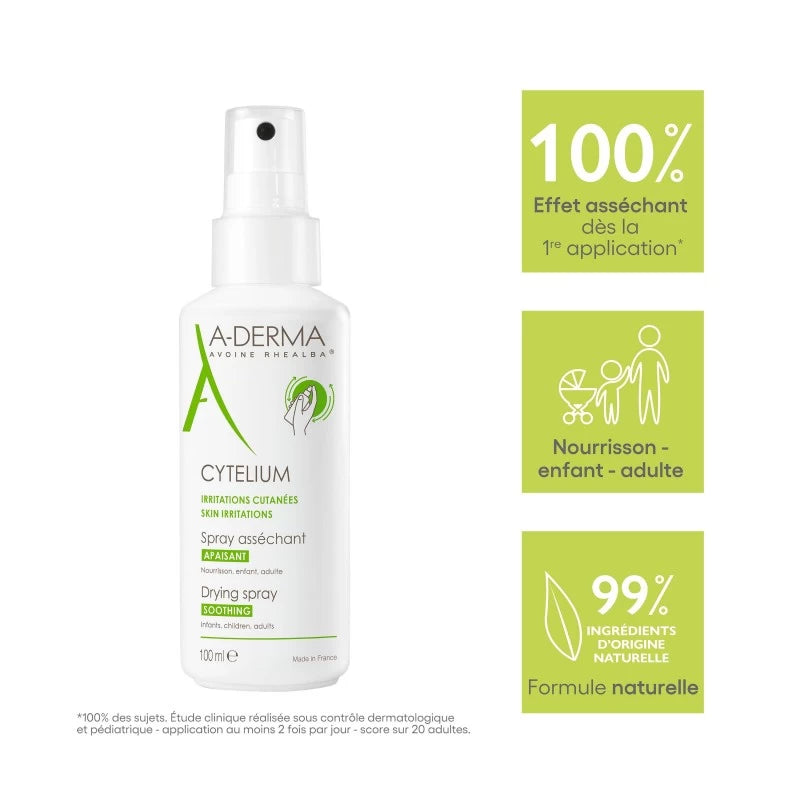 A-Derma CYTELIUM Spray Asséchant Apaisant | Global para