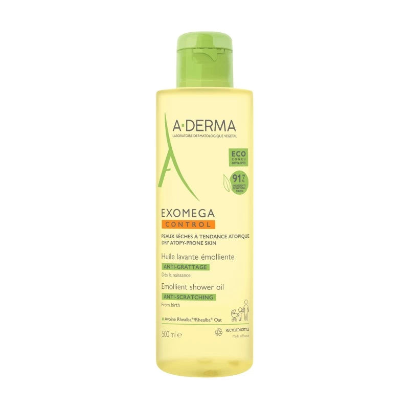 A-Derma EXOMEGA CONTROL Huile lavante 500 ml | Global para