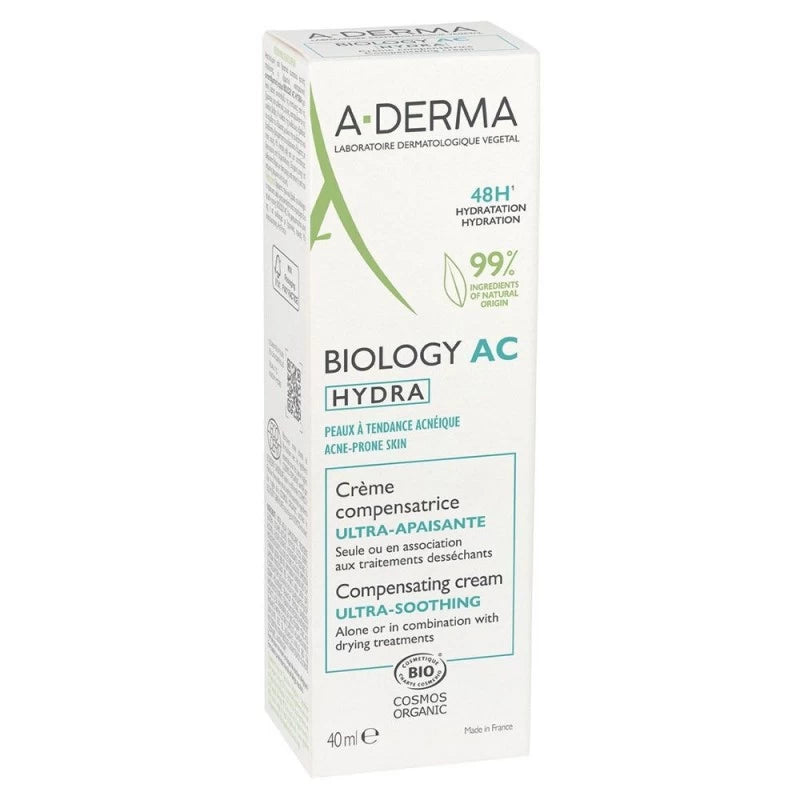 A-Derma BIOLOGY AC hydratante compensatrice 40ml | Global para