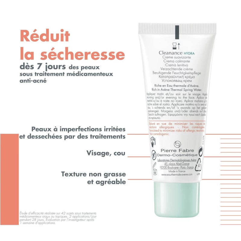 Avène Cleanance HYDRA Crème Apaisante 40ml | Global Para 