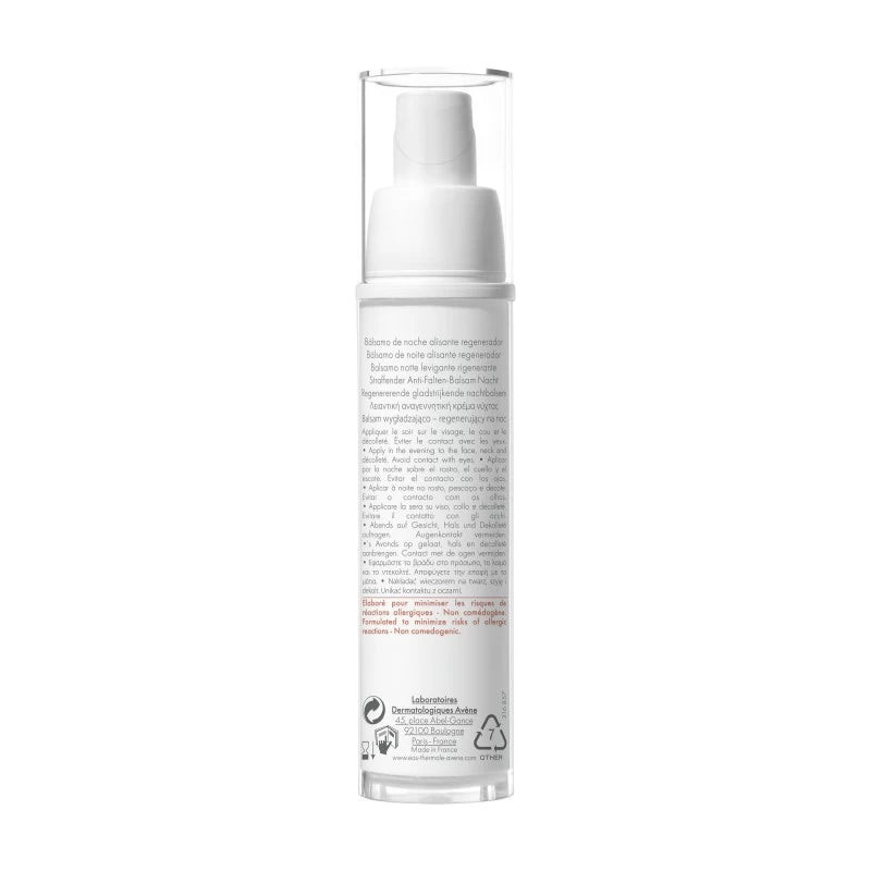 Avène PhysioLift NUIT Baume nuit lissant régénérant 30ml  | Global Para 