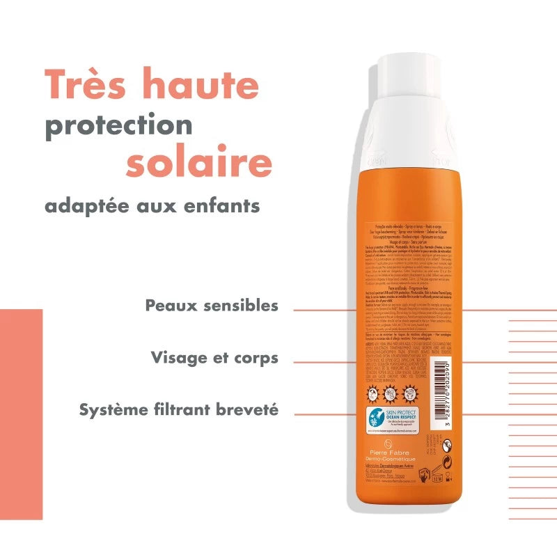 Avène Spray SPF50+ Enfant 200ml   | Global Para 