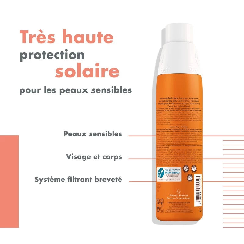 Avène Spray SPF50+ 200ml | Global Para 