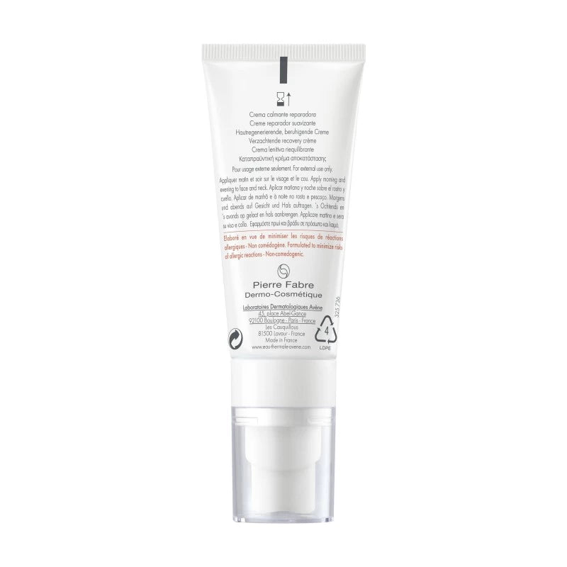 Avène Tolérance Control Crème Apaisante Restauratrice 40ml | Global Para 