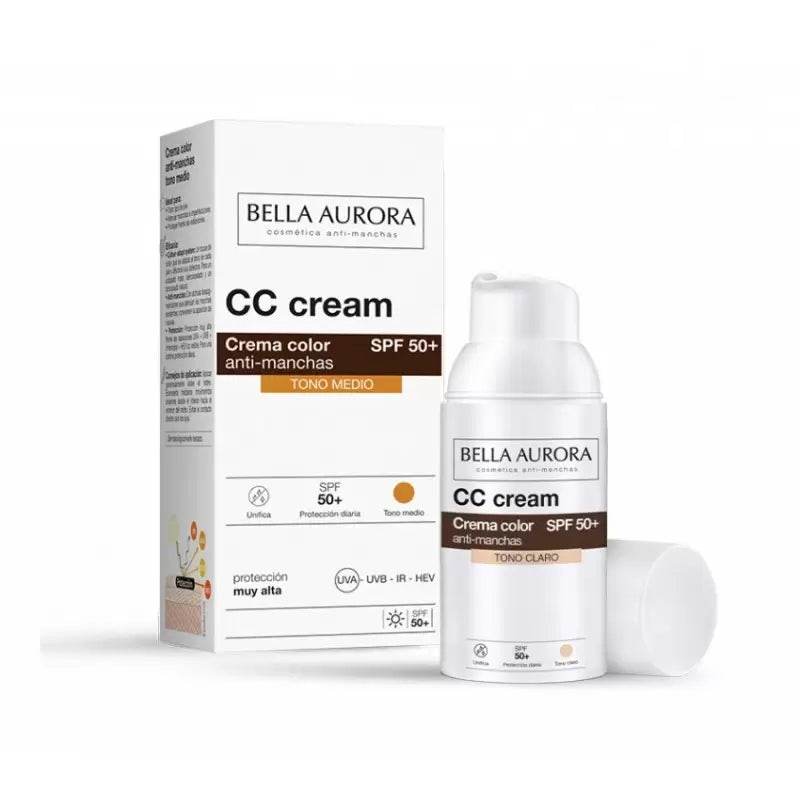 BELLA AURORA CC Crème Anti-Taches Spf 50+ - Global Para