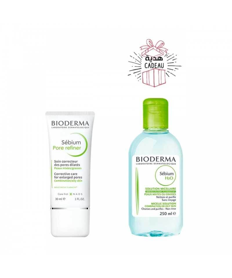 Bioderma Sébium Pore refiner – 30 ml = Sebium H2O 250ml - Global Para