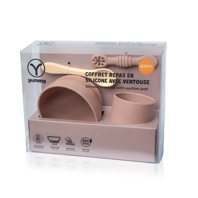 YUMMY Coffret Repas Silicone 4M+ - Global Para