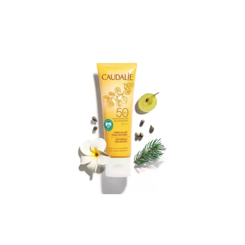 Caudalie Crème Solaire Visage Anti-Rides SPF 50 50ml | Global Para 