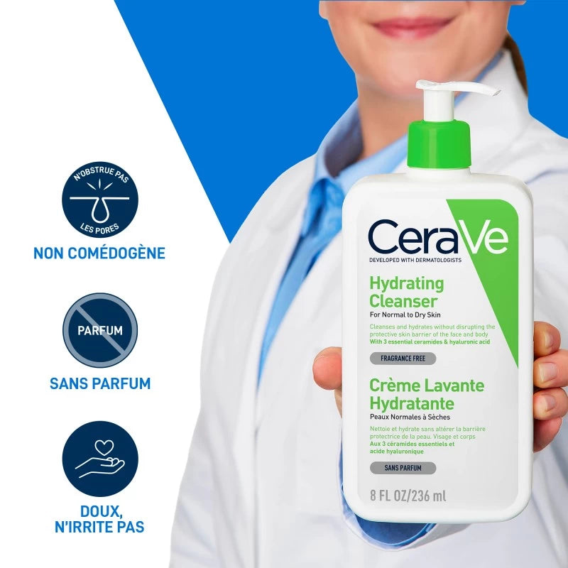 Cerave Crème Lavante Hydratante | Global Para 