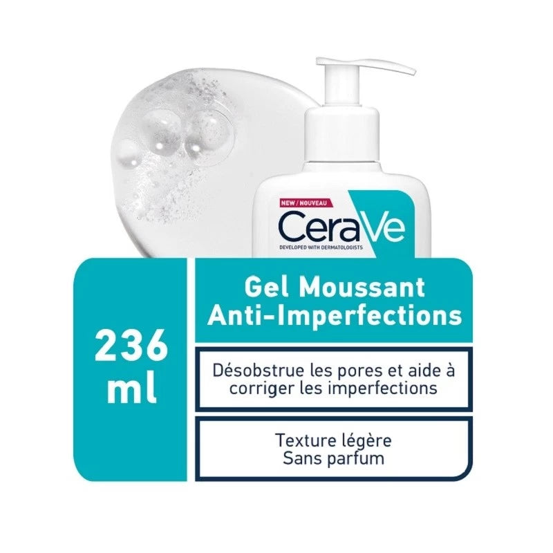 CeraVe Gel Moussant Anti-Imperfections 236ml | Global Para 