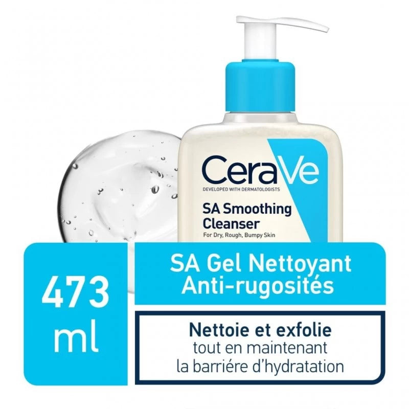 Cerave SA Gel Nettoyant Anti-Rugosités 473ml  | Global Para 