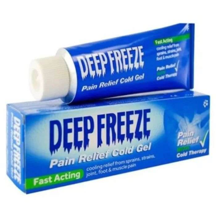 DEEP FREEZE PAIN RELIEF COLD GEL 100G - Global Para