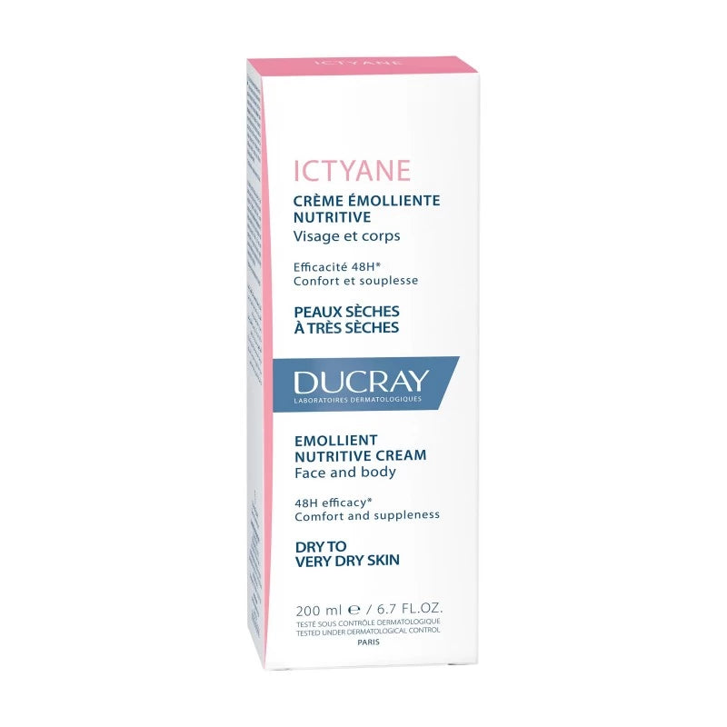 Ducray ICTYANE Crème Émolliente Nutritive 200ml | Global Para 