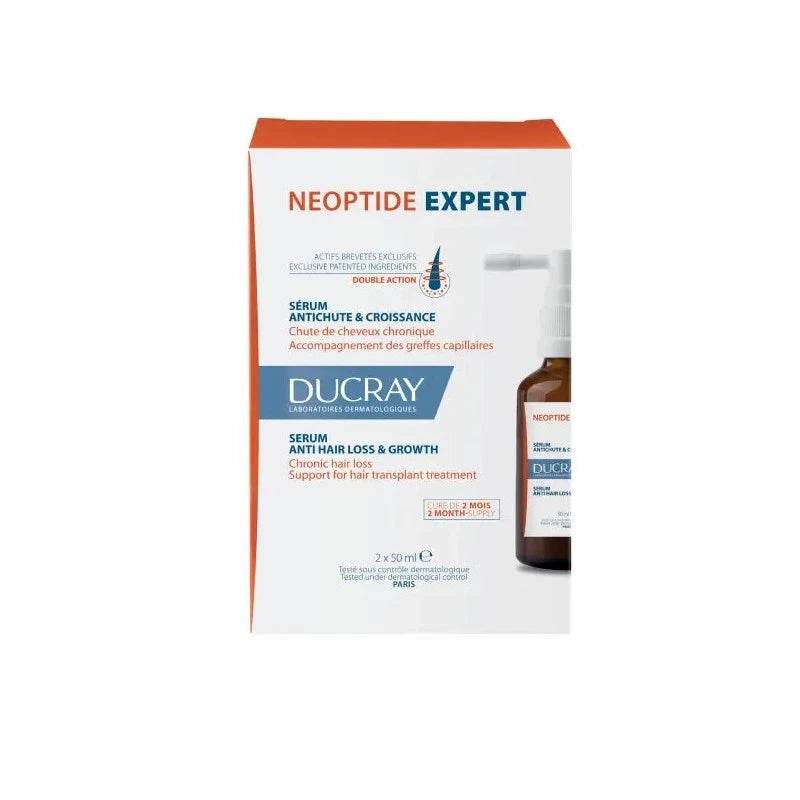 Ducray NEOPTIDE EXPERT Sérum antichute & croissance 2 * 50ML - Global Para