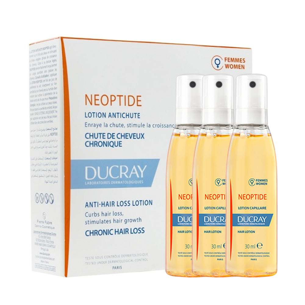 Ducray NEOPTIDE Lotion Anti Chute Femmes 3x30ml | Global Para 