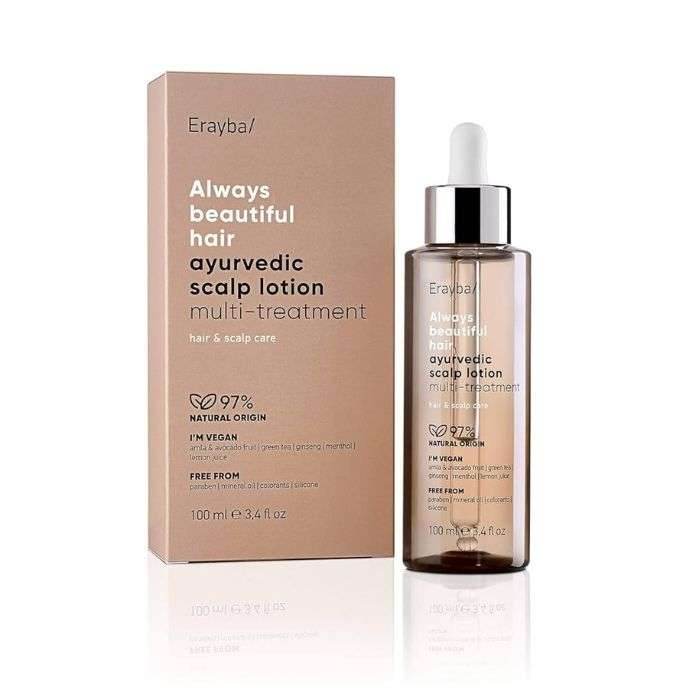 ERAYBA ABH AYURVEDIC LOTION POUR CUIR CHEVELU MULTI TRAITEMENT 100ML