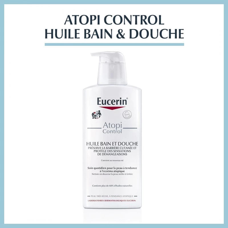 Eucerin AtopiControl Huile Bain et Douche 400ml