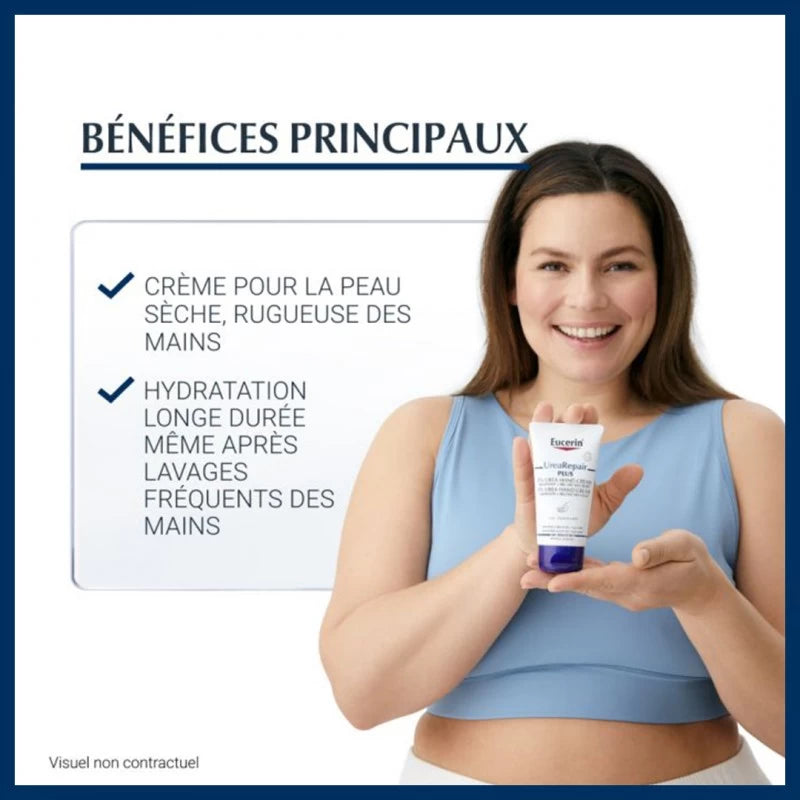 Eucerin UreaRepair PLUS Crème Mains 5% d'Urée 75ml