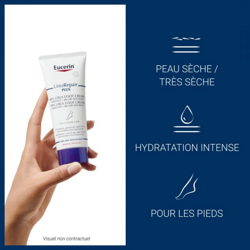 EUCERIN UreaRepair PLUS Crème Pieds 10% d'Urée 100ml