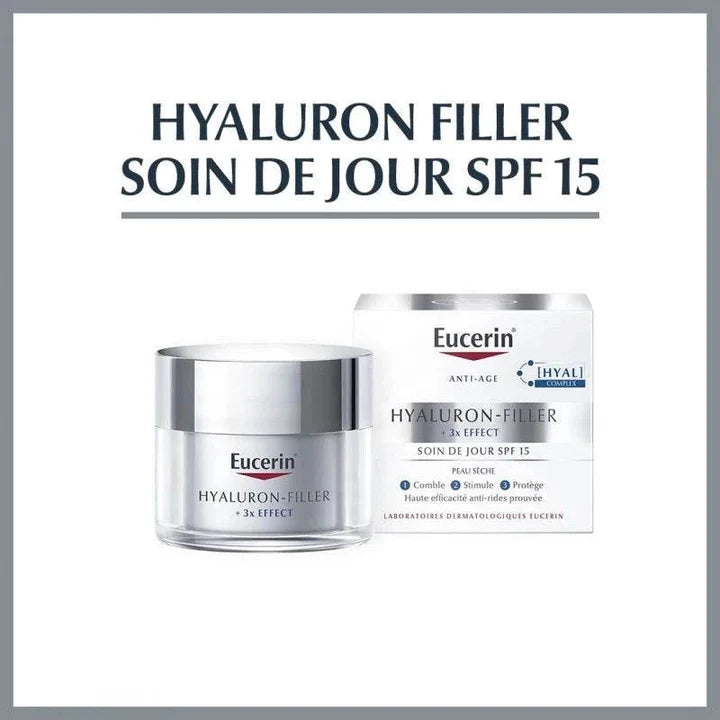 EUCERIN HYALURON FILLER 3x EFFECT Soin De Jour 50 Ml