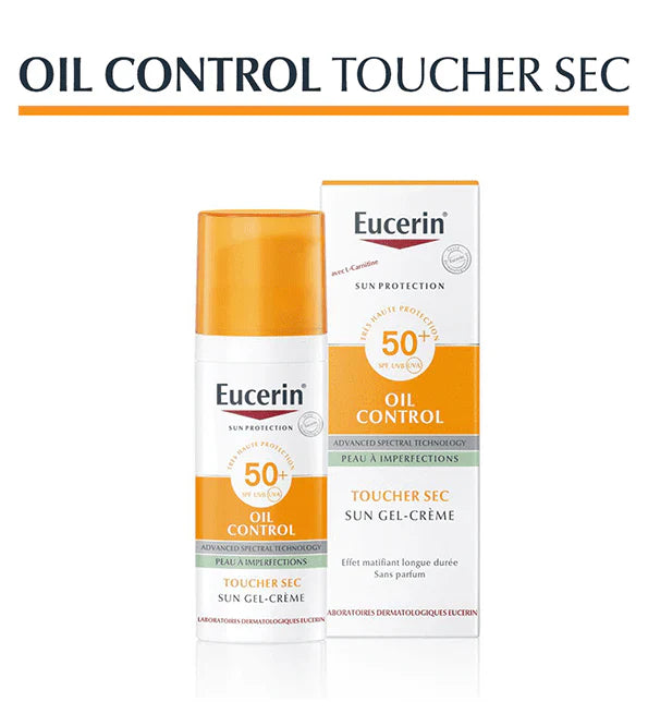 Eucerin Sun Protection Oil Control Gel-Crème SPF50+ – 50 Ml