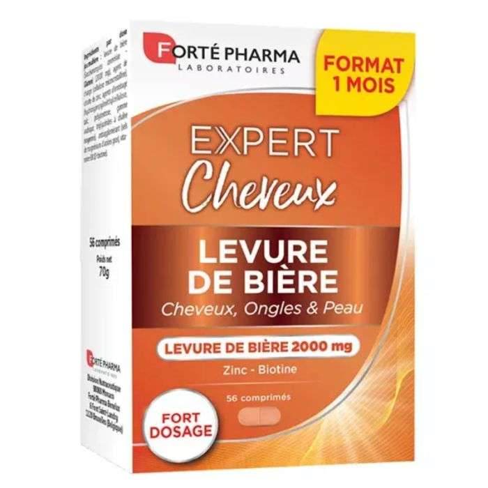 FORTE PHARMA EXPERT CHEVEUX LEVURE DE BIERE COMPRIMES - Global Para