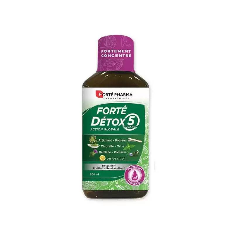 Forte Pharma Forté Détox 5 Organes Action Globale – 500ml - Global Para